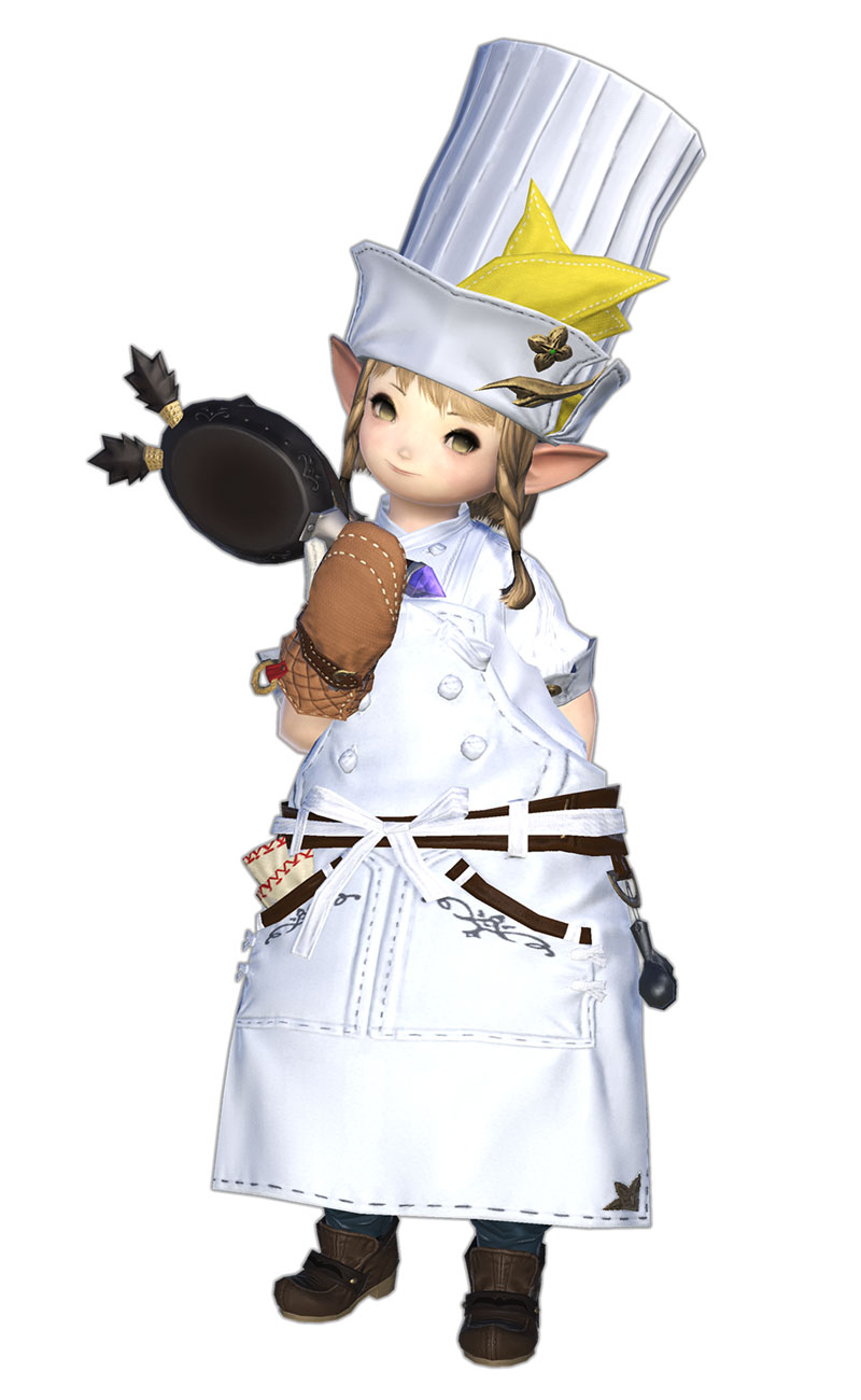 Culinarian Render from Final Fantasy XIV: Shadowbringers