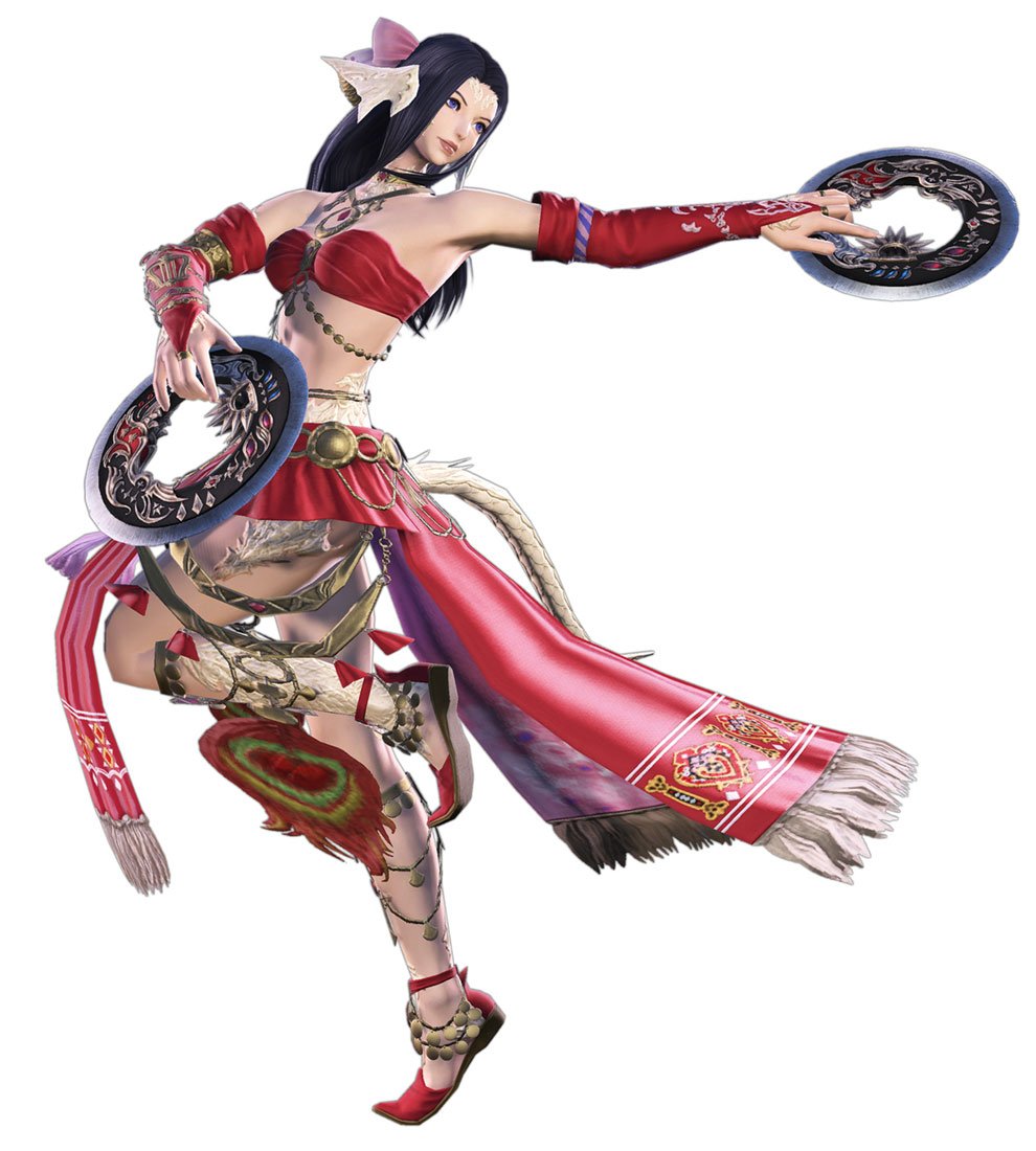 Female Dancer Render from Final Fantasy XIV: Shadowbringers