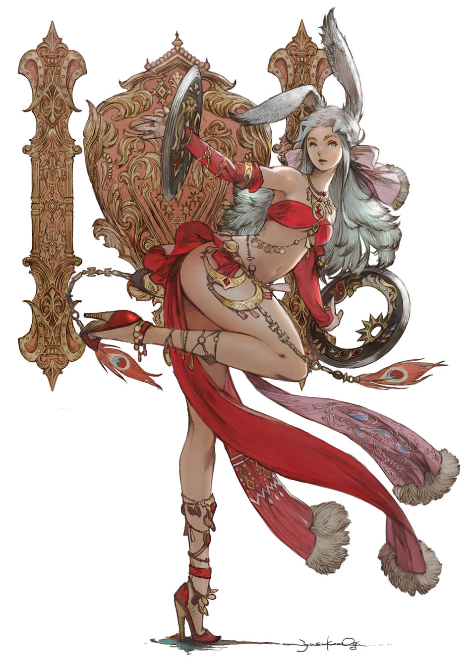 Dancer Job Art from Final Fantasy XIV: Shadowbringers