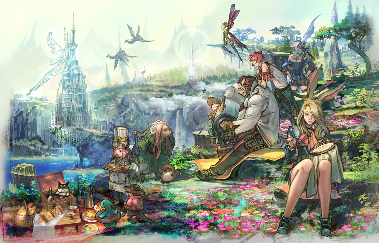 Disciples of the Hand & Land Art from Final Fantasy XIV: Shadowbringers