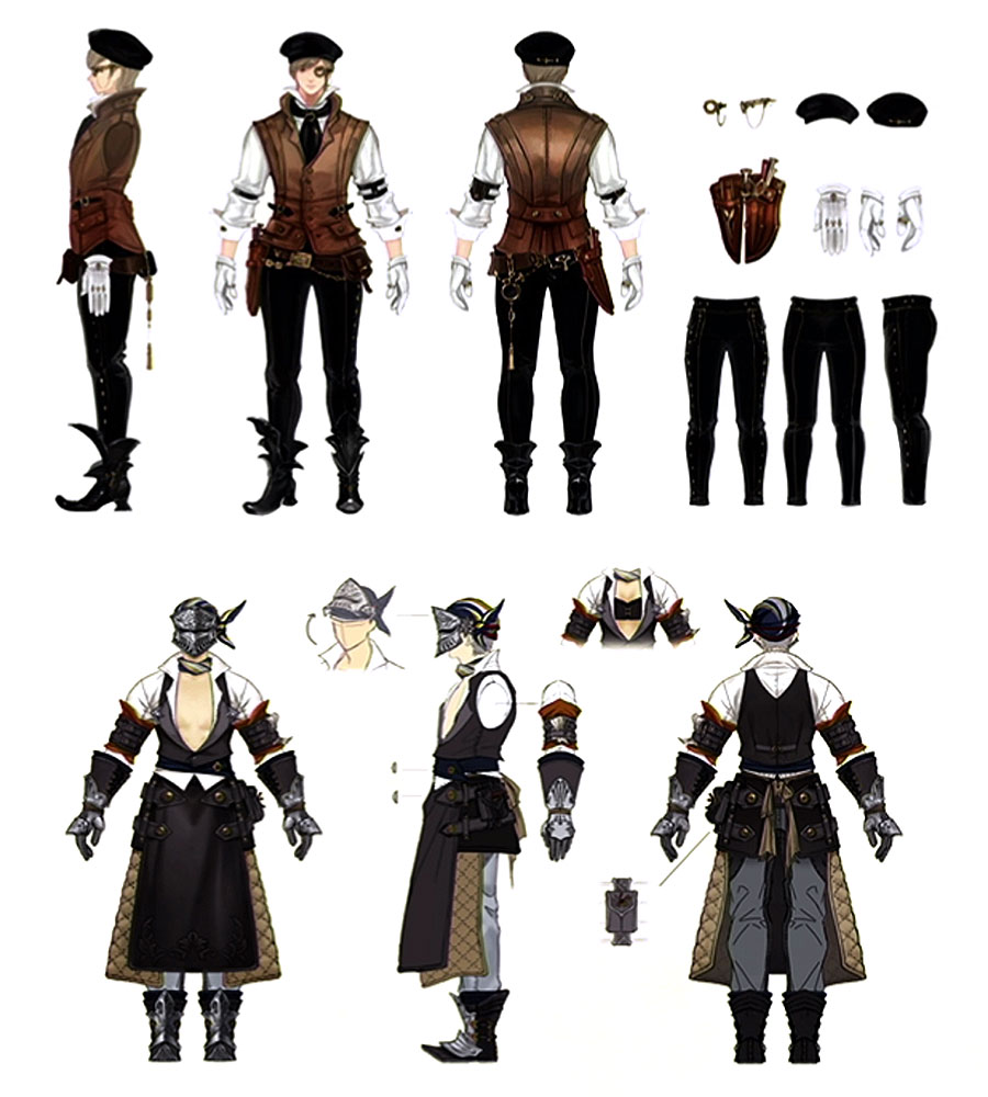 Disciples of the Hand Concept Artwork from Final Fantasy XIV: Shadowbringers