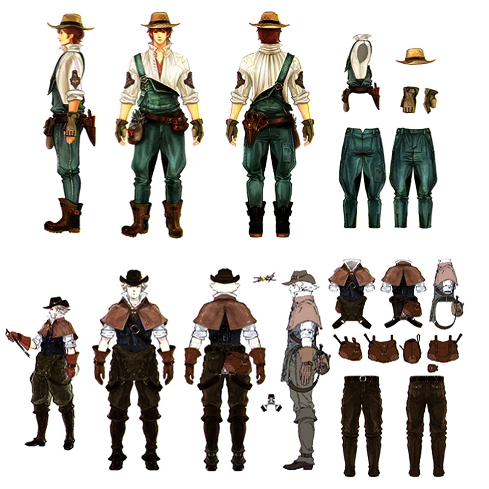 Disciples of the Land Concept Artwork from Final Fantasy XIV: Shadowbringers