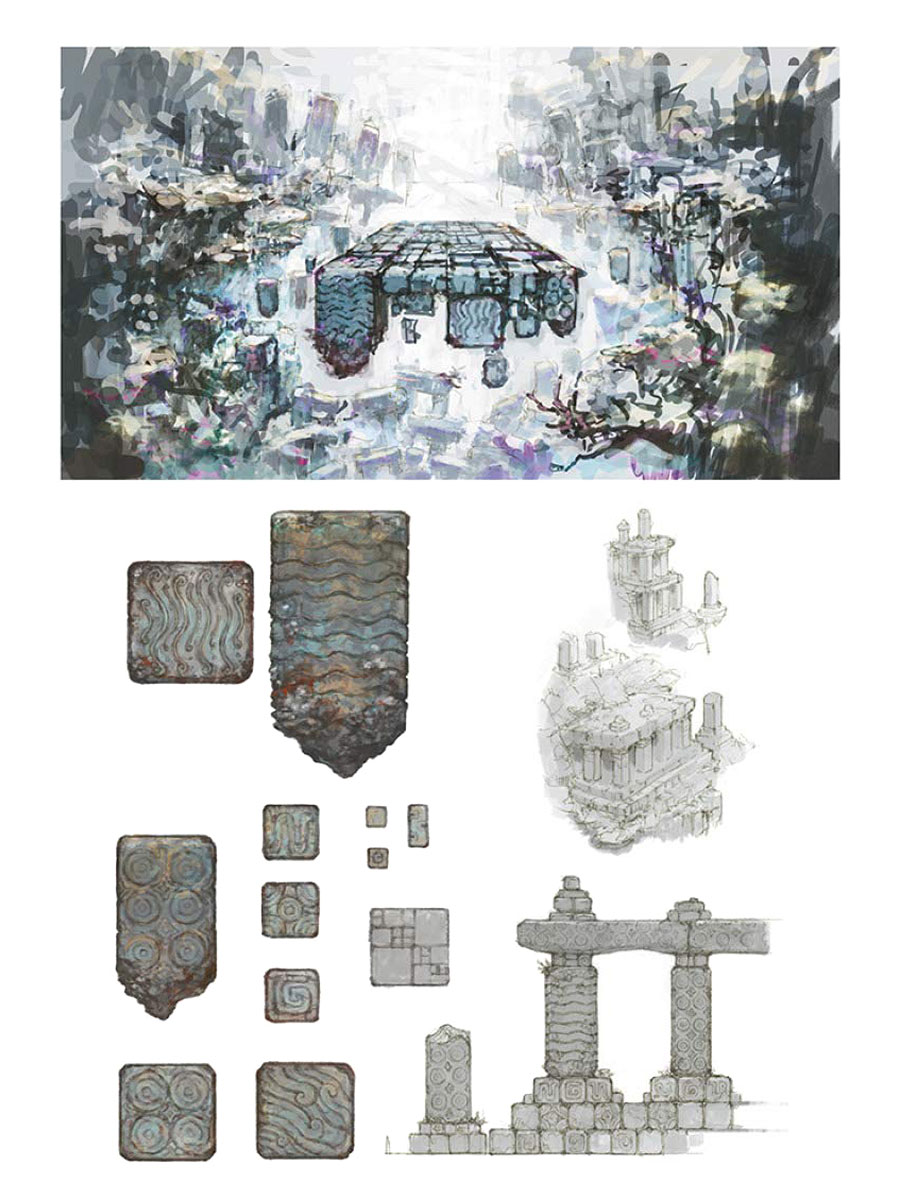 Eden's Gate Inundation Art from Final Fantasy XIV: Shadowbringers