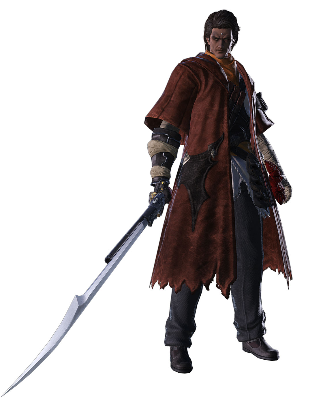 Gaius Render from Final Fantasy XIV: Shadowbringers