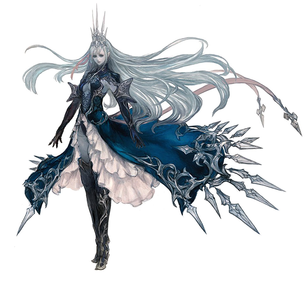 Heritor of Frost: Shiva Art from Final Fantasy XIV: Shadowbringers