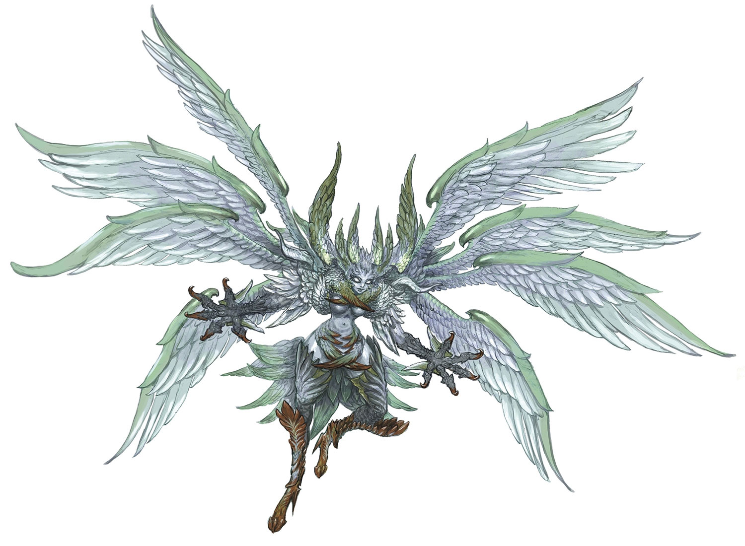 Heritor of Fury, Garuda Art from Final Fantasy XIV: Shadowbringers