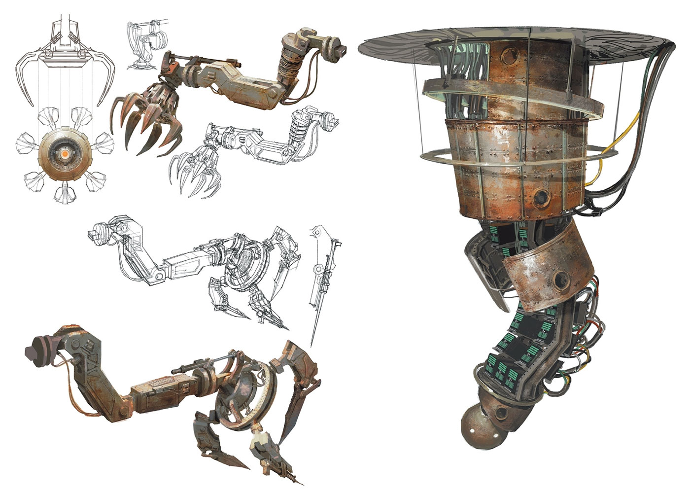 Hobbes Concept Art from Final Fantasy XIV: Shadowbringers