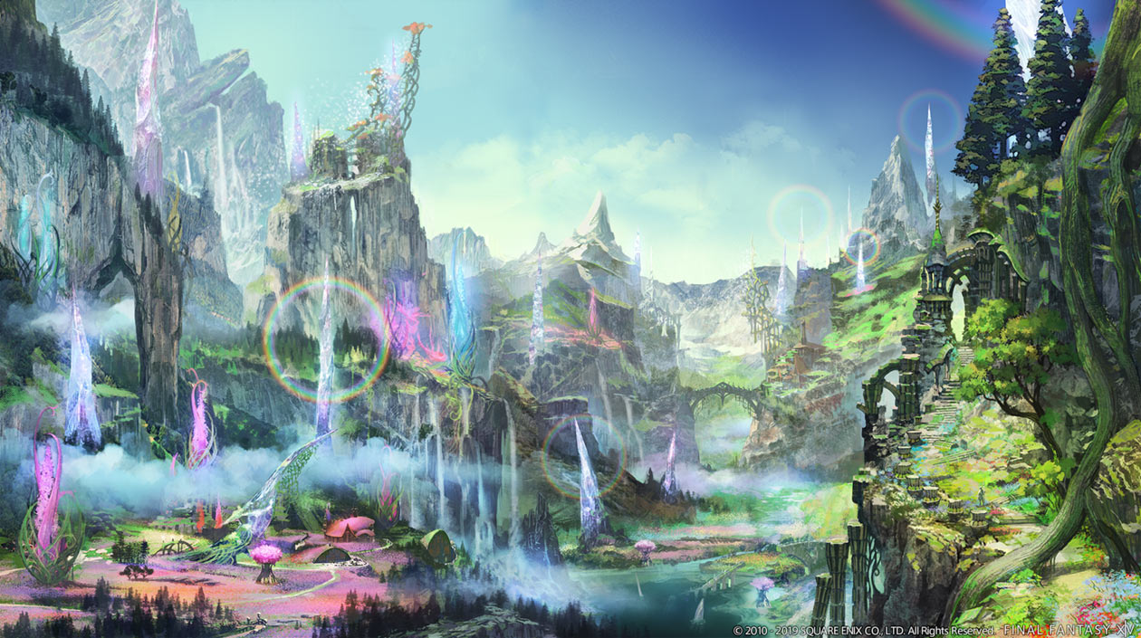 Il Mheg Concept Artwork from Final Fantasy XIV: Shadowbringers