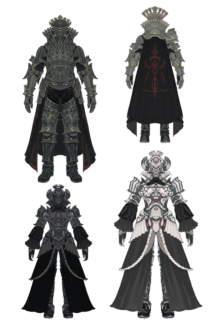 Law's Order Armor Artwork from Final Fantasy XIV: Shadowbringers