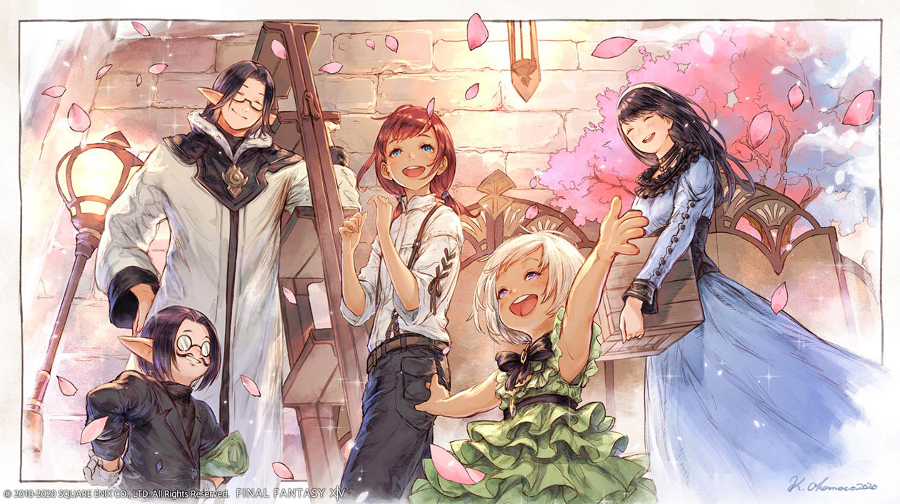 Little Ladies' Day 2020 Art from Final Fantasy XIV: Shadowbringers