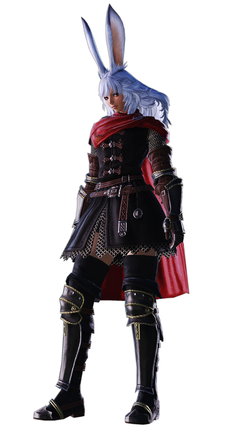 Lyna Render from Final Fantasy XIV: Shadowbringers