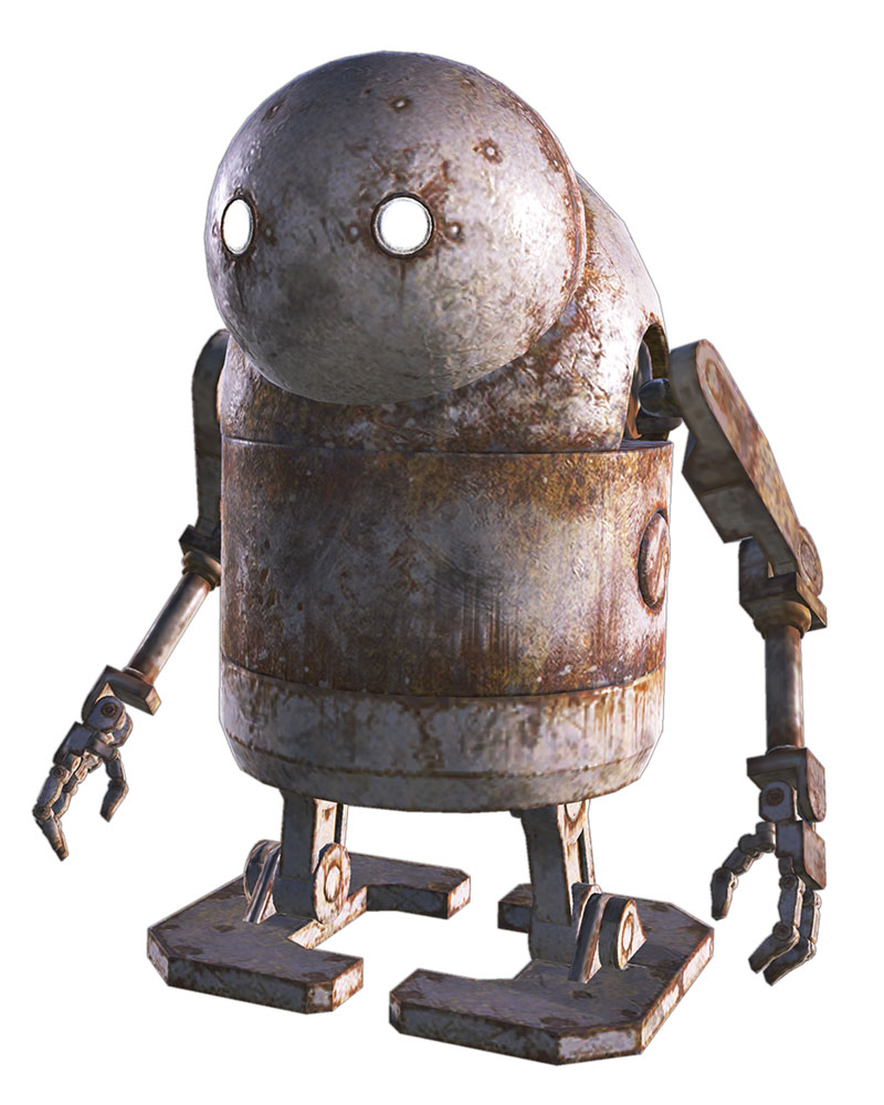 Machine Lifeform Render from Final Fantasy XIV: Shadowbringers