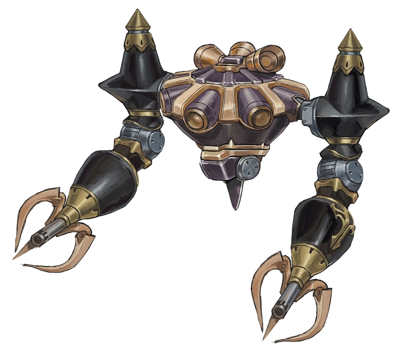 Magitek Satellite Concept Art from Final Fantasy XIV: Shadowbringers
