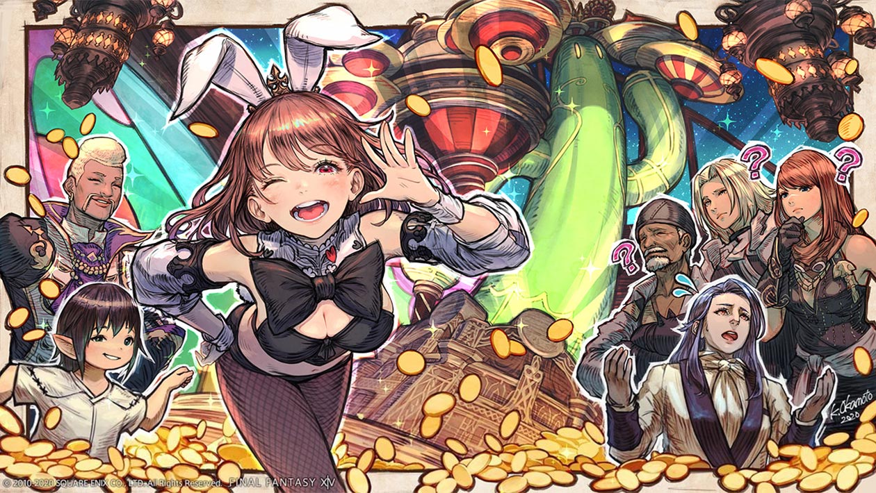 Make it Rain Campaign 2020 Art from Final Fantasy XIV: Shadowbringers