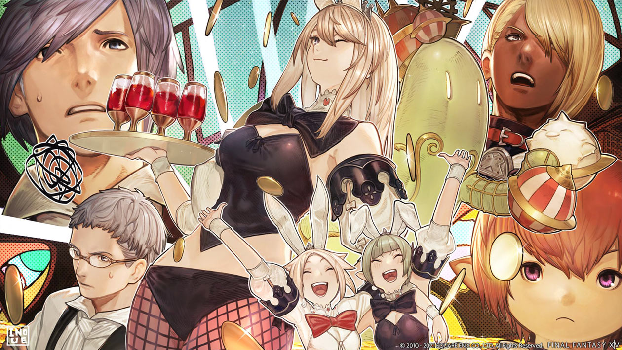 Make it Rain Campaign 2021 Art from Final Fantasy XIV: Shadowbringers