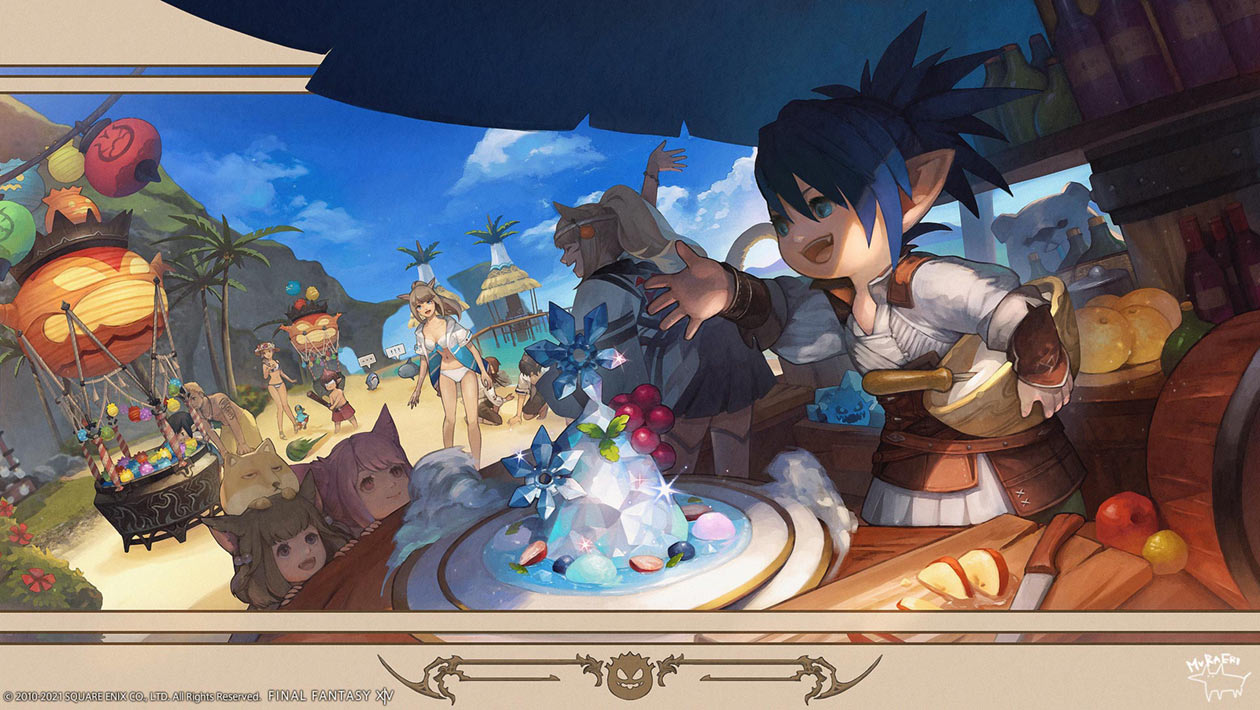 Moonfire Faire 2021 Art from Final Fantasy XIV: Shadowbringers