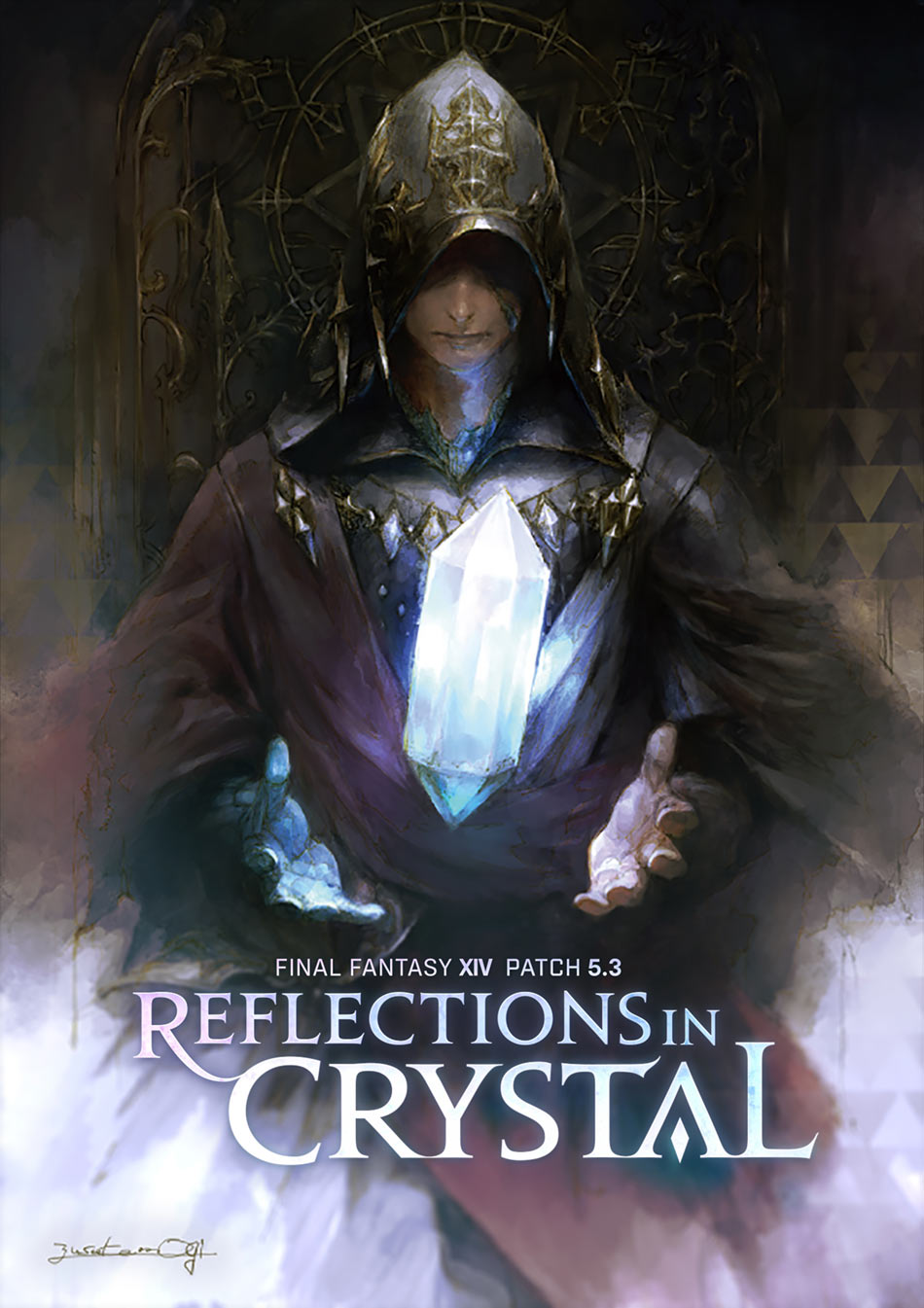 Patch 5.3 Reflections in Crystal Art from Final Fantasy XIV: Shadowbringers