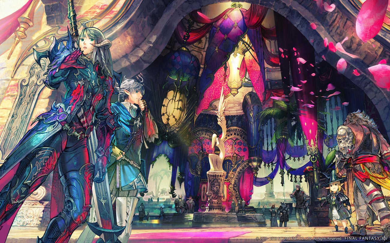 PAX West 2019 Poster Artwork from Final Fantasy XIV: Shadowbringers