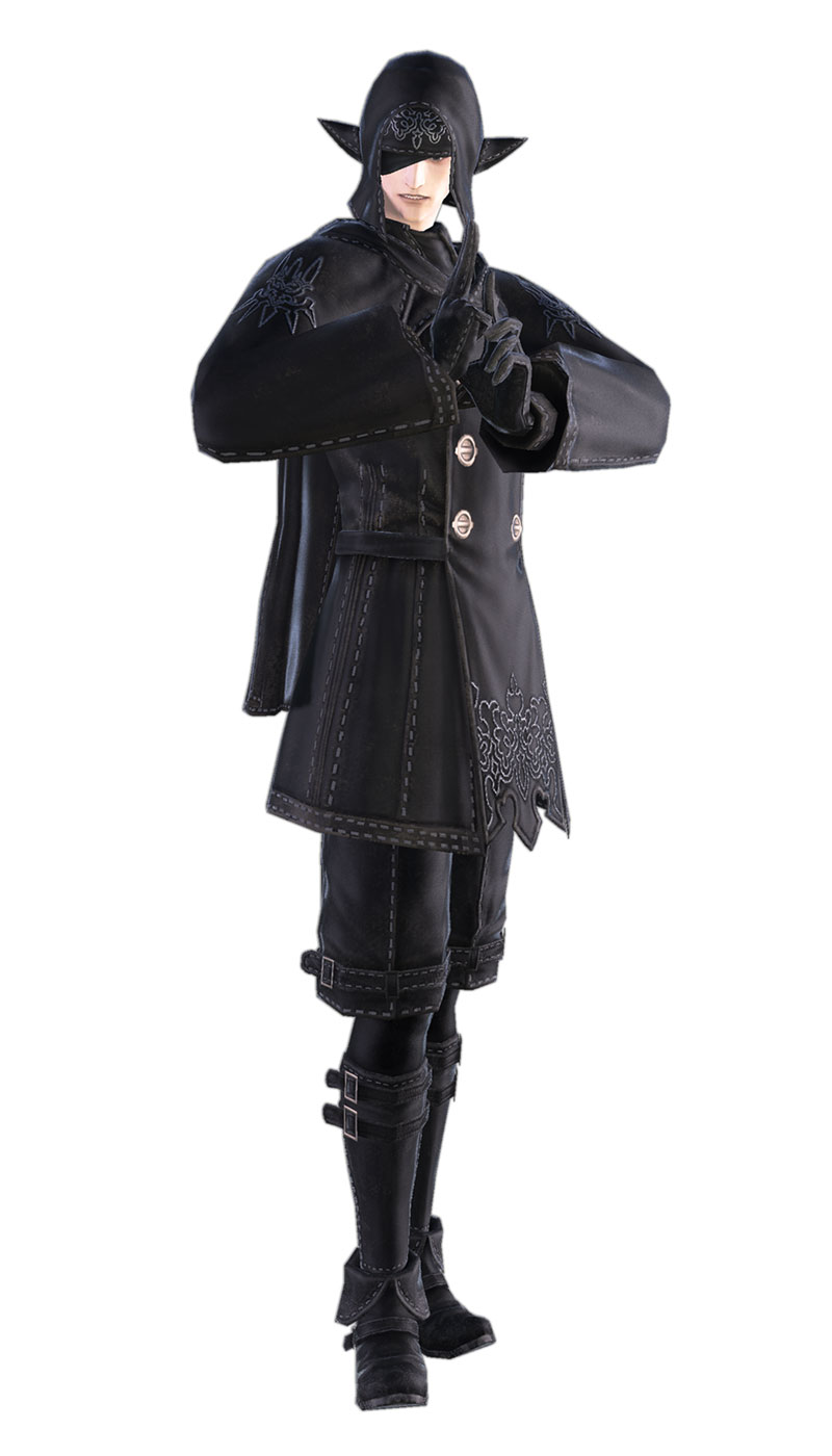 Puppet's Bunker Gear Set, Elezen Art from Final Fantasy XIV: Shadowbringers
