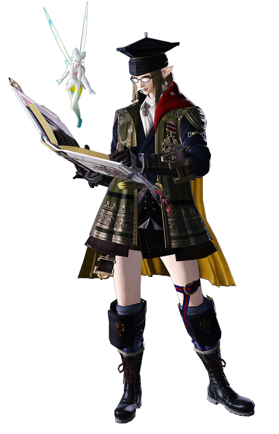 Scholar Render from Final Fantasy XIV: Shadowbringers