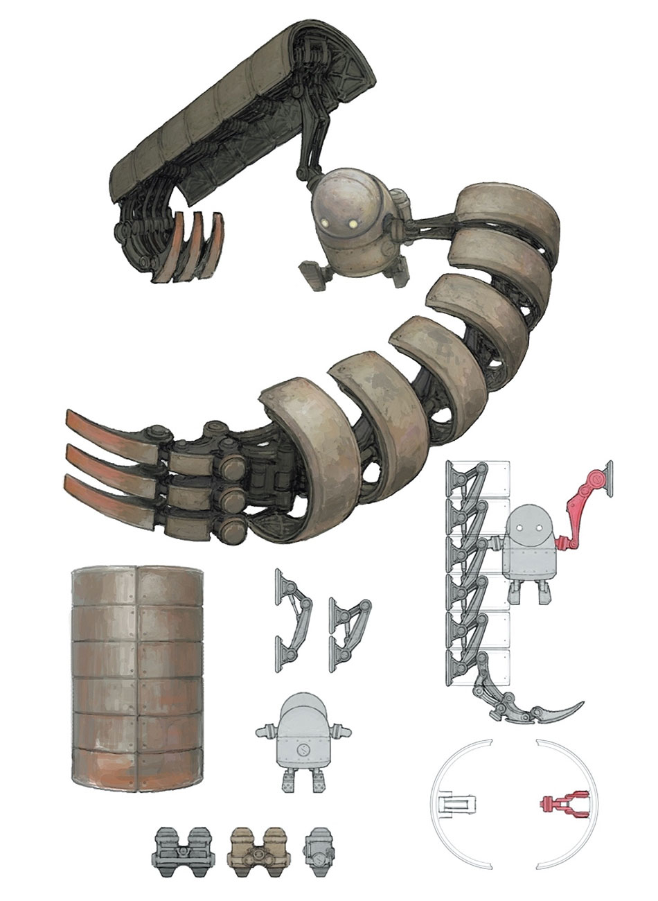 Serial-Jointed Command Model Art from Final Fantasy XIV: Shadowbringers