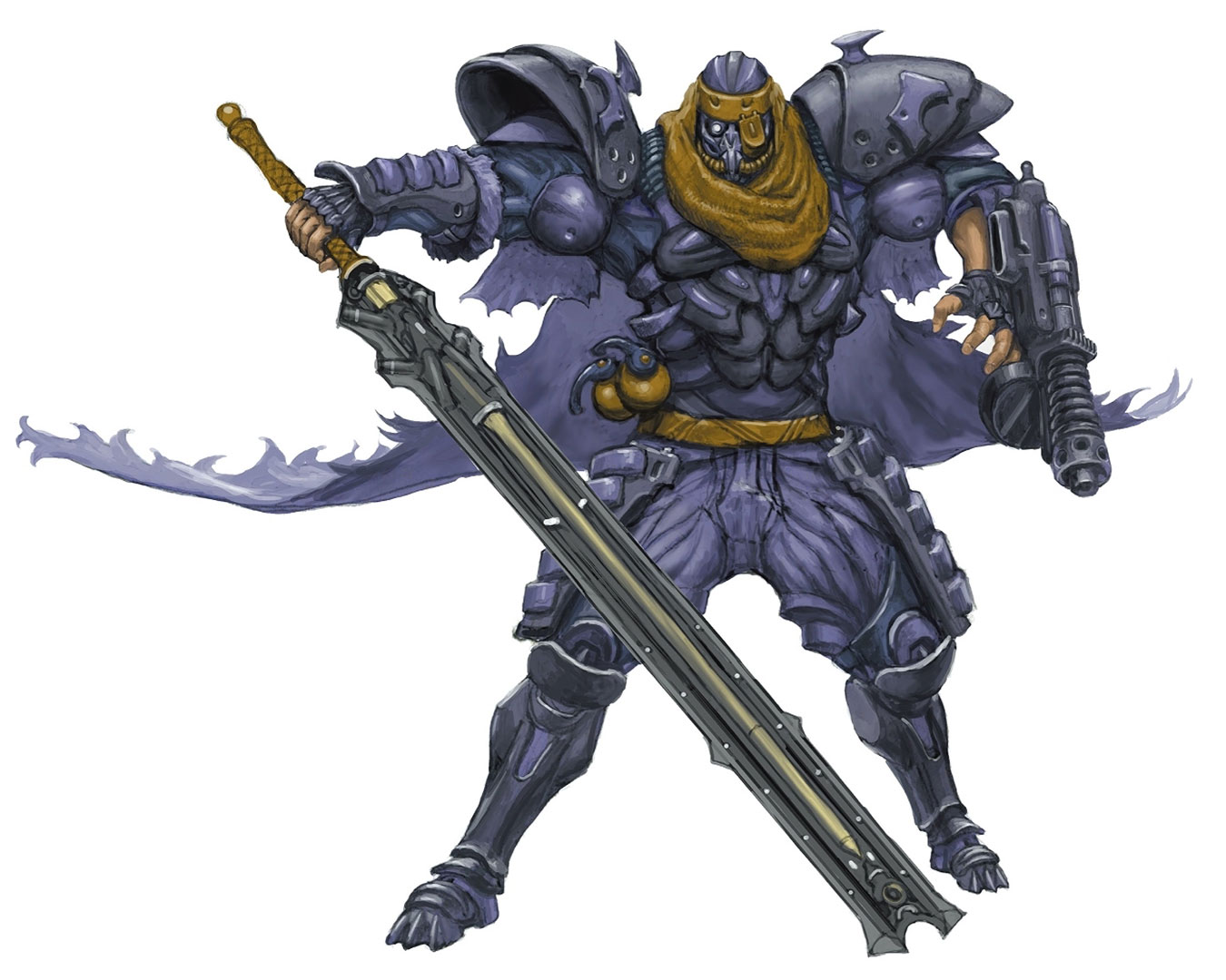 Siegfried Concept Art from Final Fantasy XIV: Shadowbringers