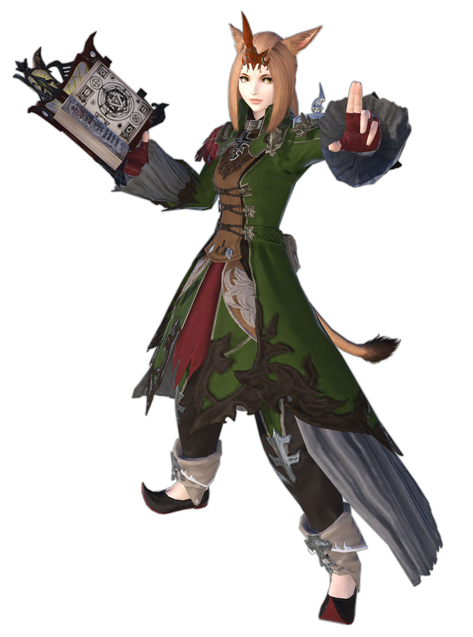 Summoner Render from Final Fantasy XIV: Shadowbringers