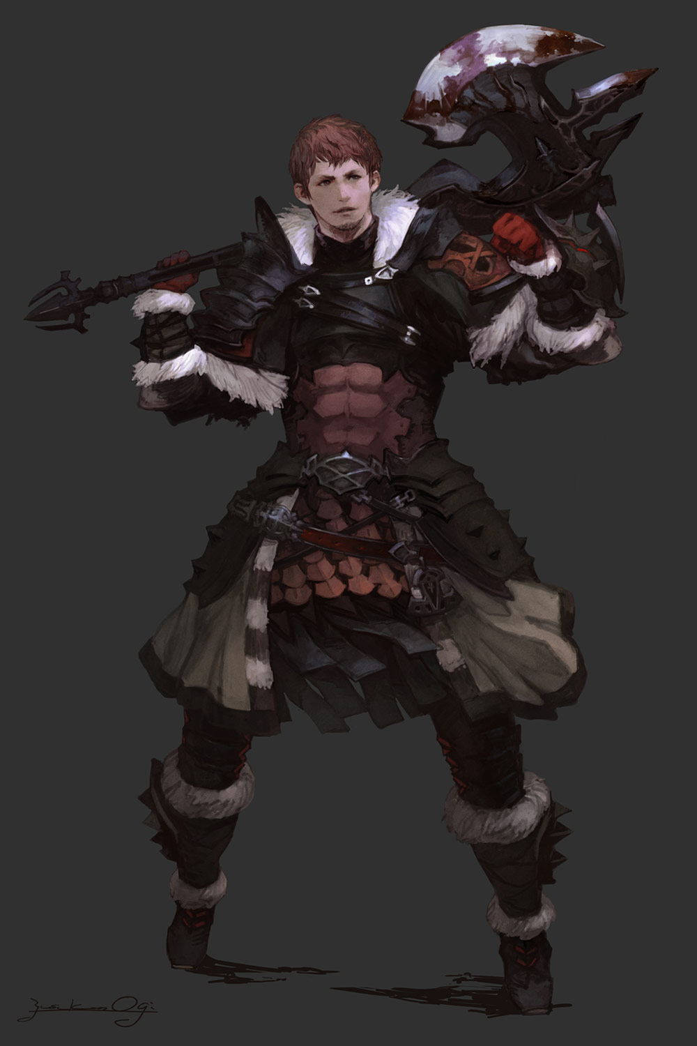 Hyur TGS Art from Final Fantasy XIV: Shadowbringers