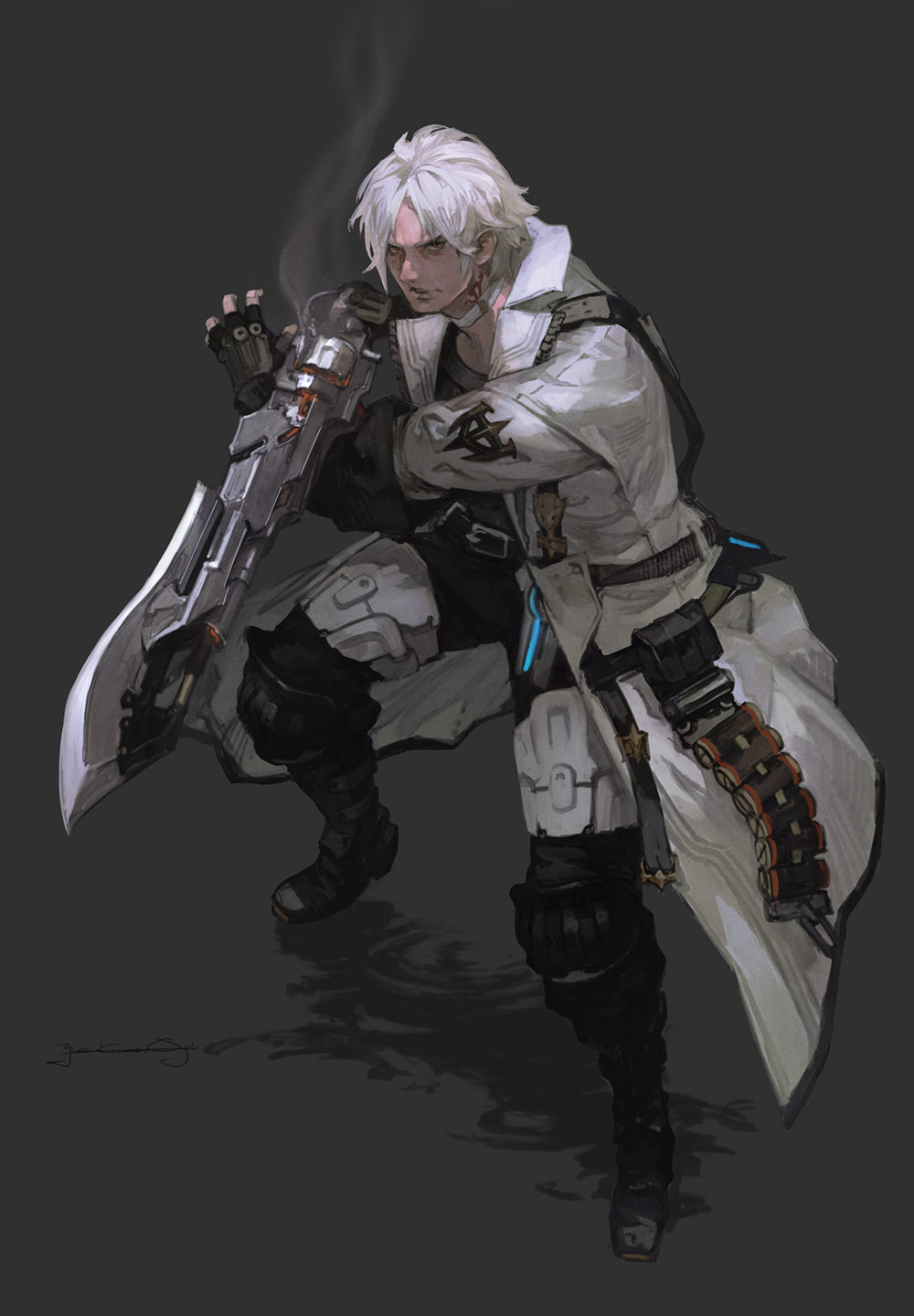 Thancred Waters TGS Art from Final Fantasy XIV: Shadowbringers