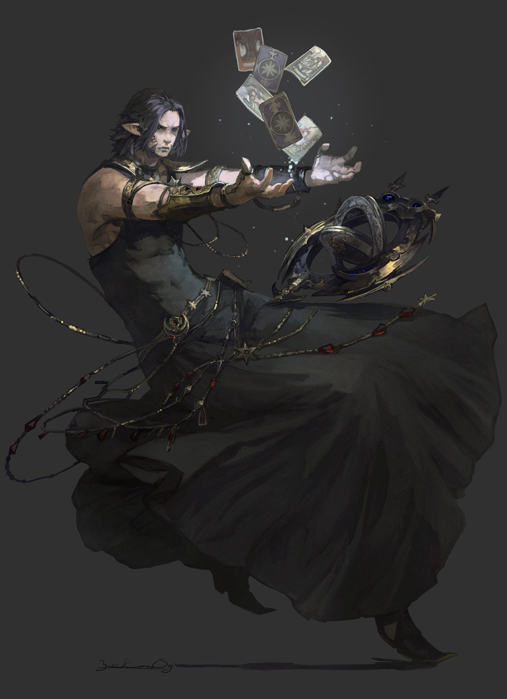 Urianger Augurelt TGS Art from Final Fantasy XIV: Shadowbringers