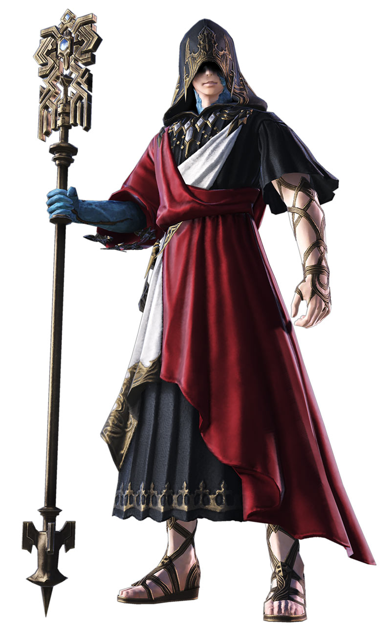 The Crystal Exarch Render from Final Fantasy XIV: Shadowbringers