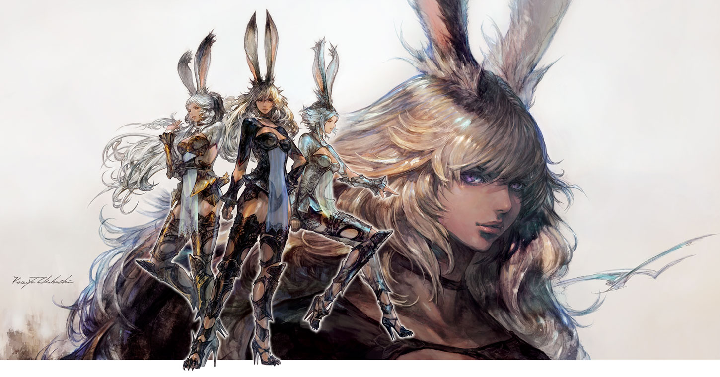 Viera Race Artwork from Final Fantasy XIV: Shadowbringers