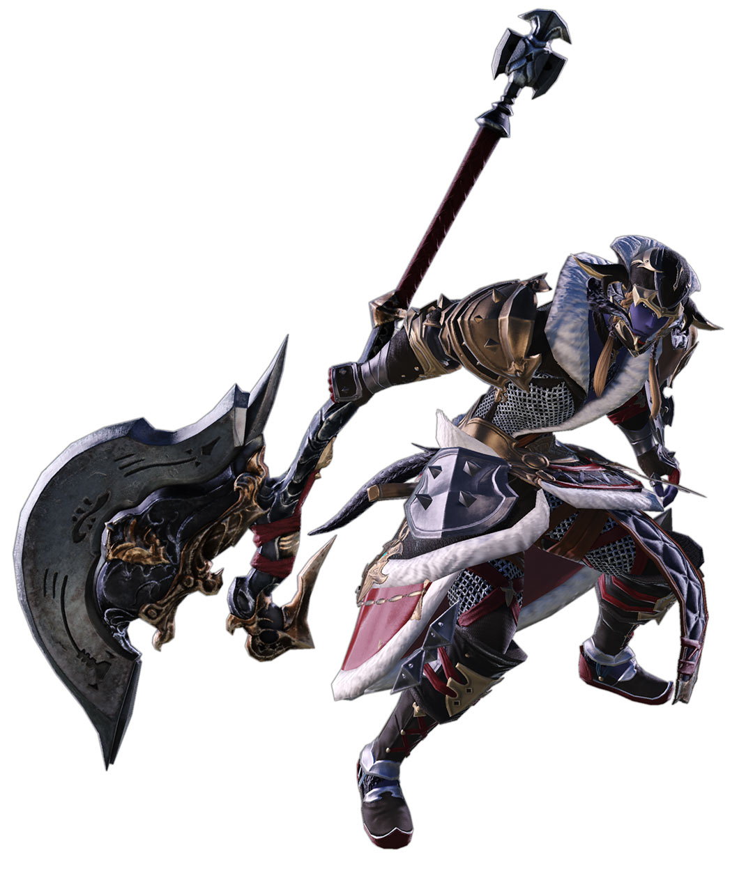 Warrior Render from Final Fantasy XIV: Shadowbringers