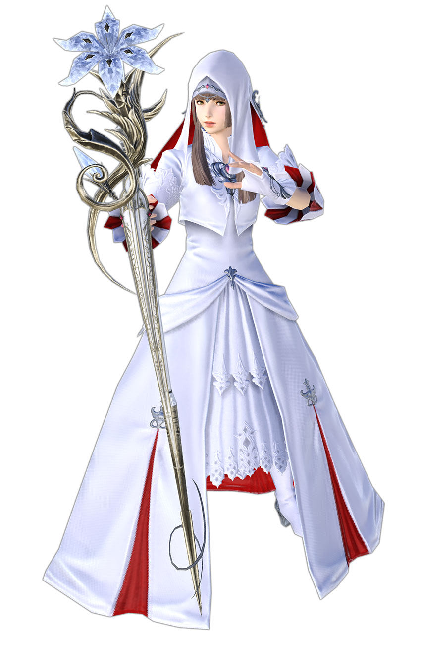 White Mage Render from Final Fantasy XIV: Shadowbringers