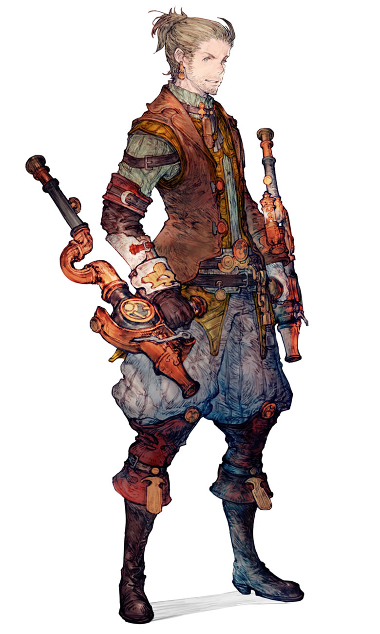 Ethan Gray Meynard Character Art from Lost Order