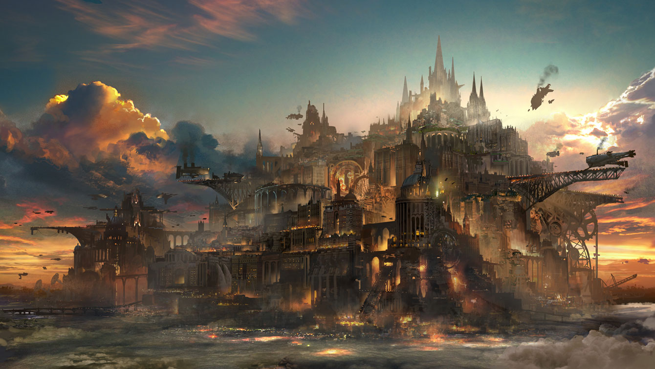 Gold Heaven Art from Lost Order