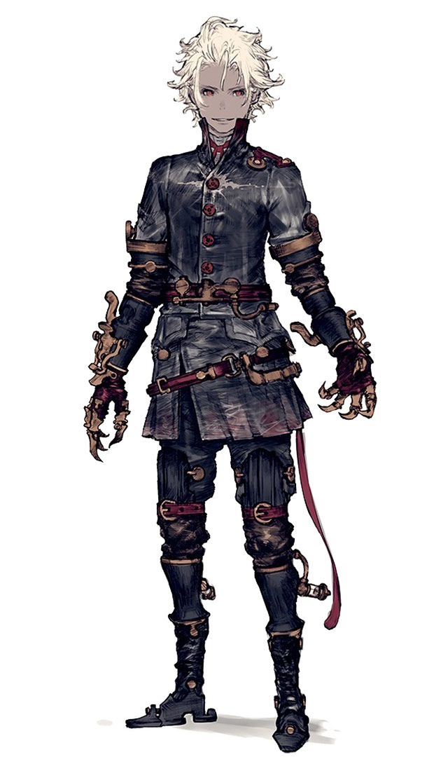 Parminda Character Art from Lost Order