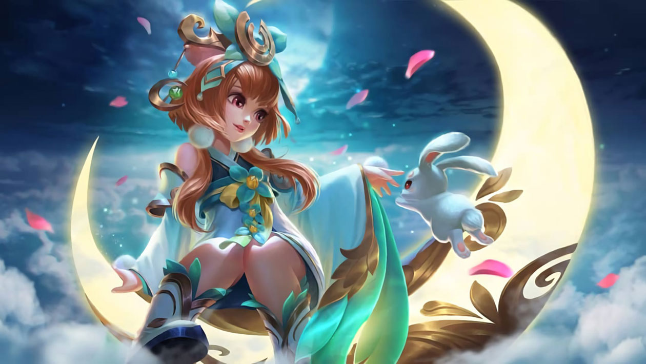 Chang'e Concept Art from Mobile Legends: Bang Bang