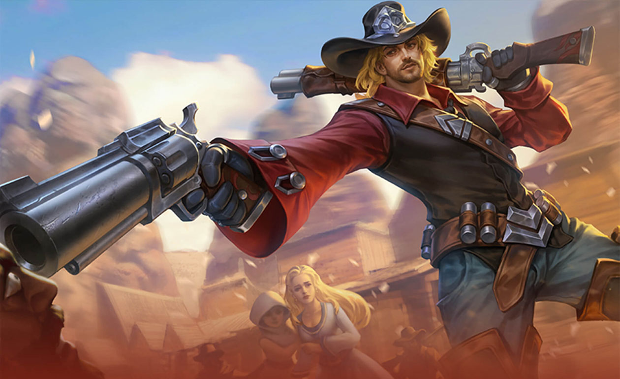 Clint Concept Art from Mobile Legends: Bang Bang