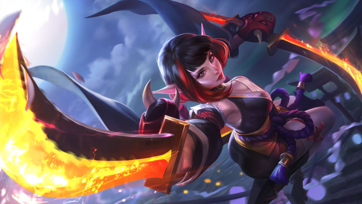 Karina Concept Art from Mobile Legends: Bang Bang