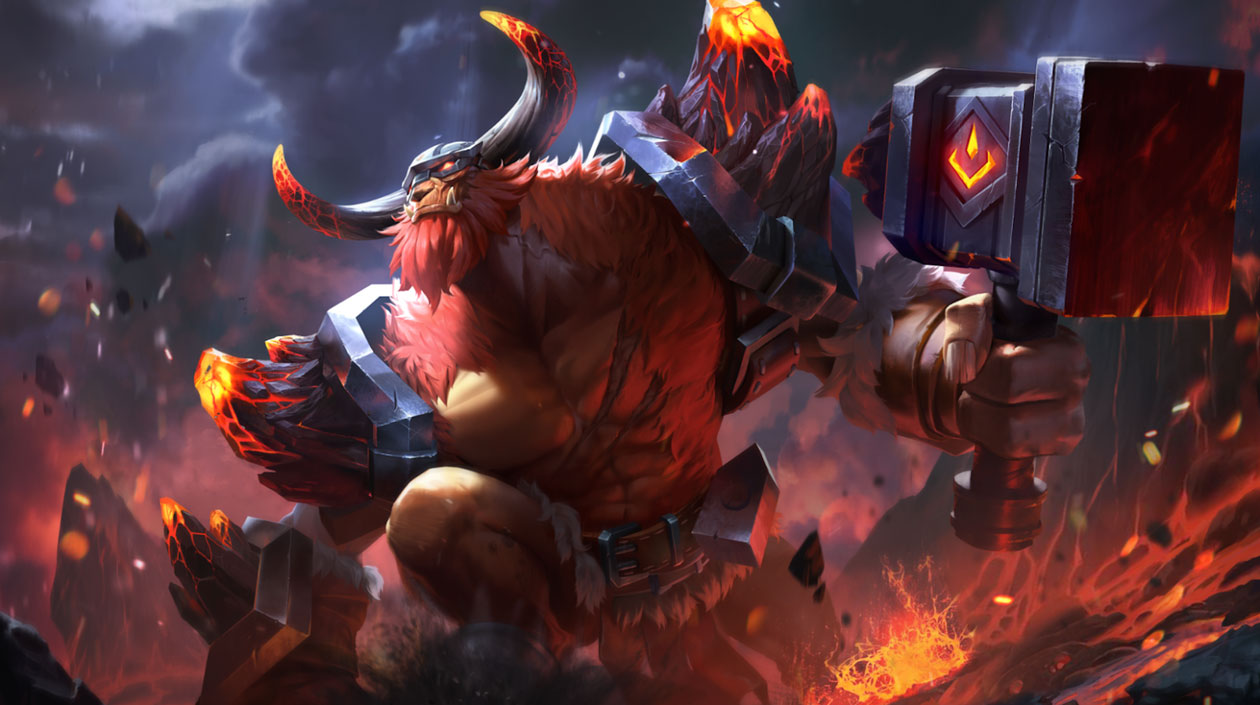 Minotaur Concept Art from Mobile Legends: Bang Bang