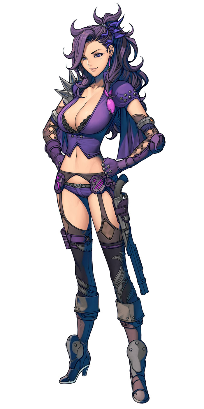 Maria Concept Art from Metal Max Xeno