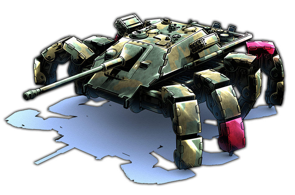 T30 Multi-Leg Artwork from Metal Max Xeno