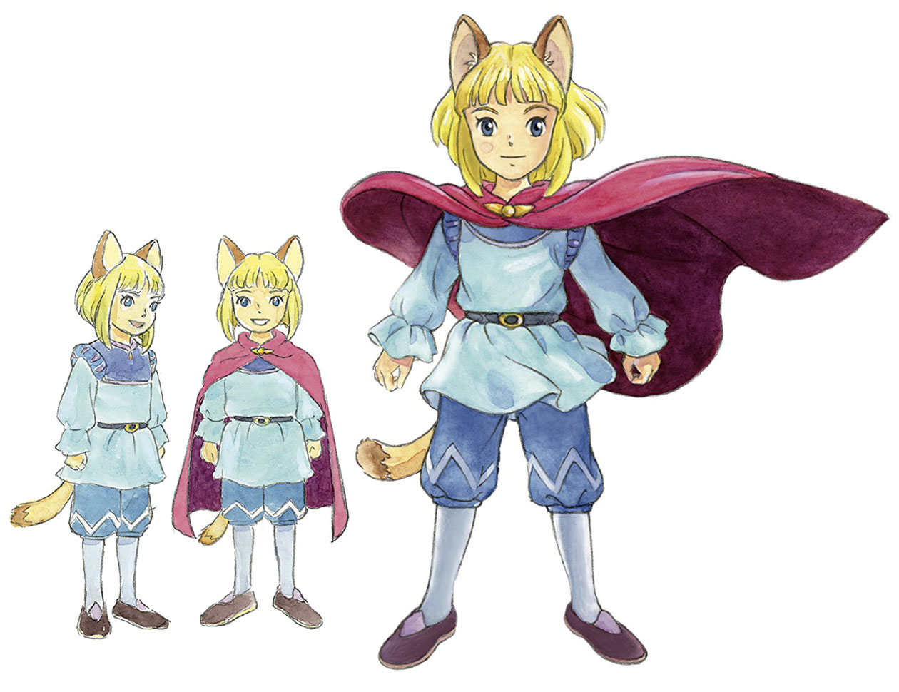 Evan Pettiwhisker Tildrum Concept Art from Ni no Kuni II: Revenant Kingdom