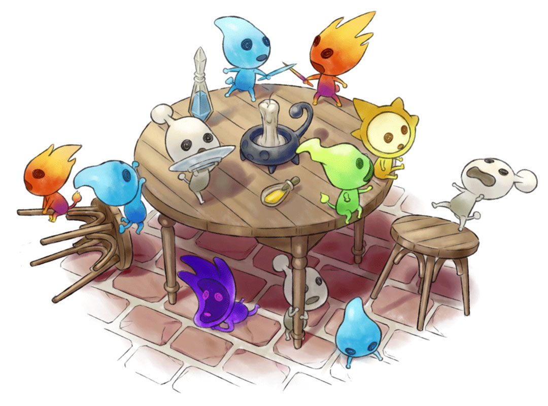 Higgledies Concept Art from Ni no Kuni II: Revenant Kingdom