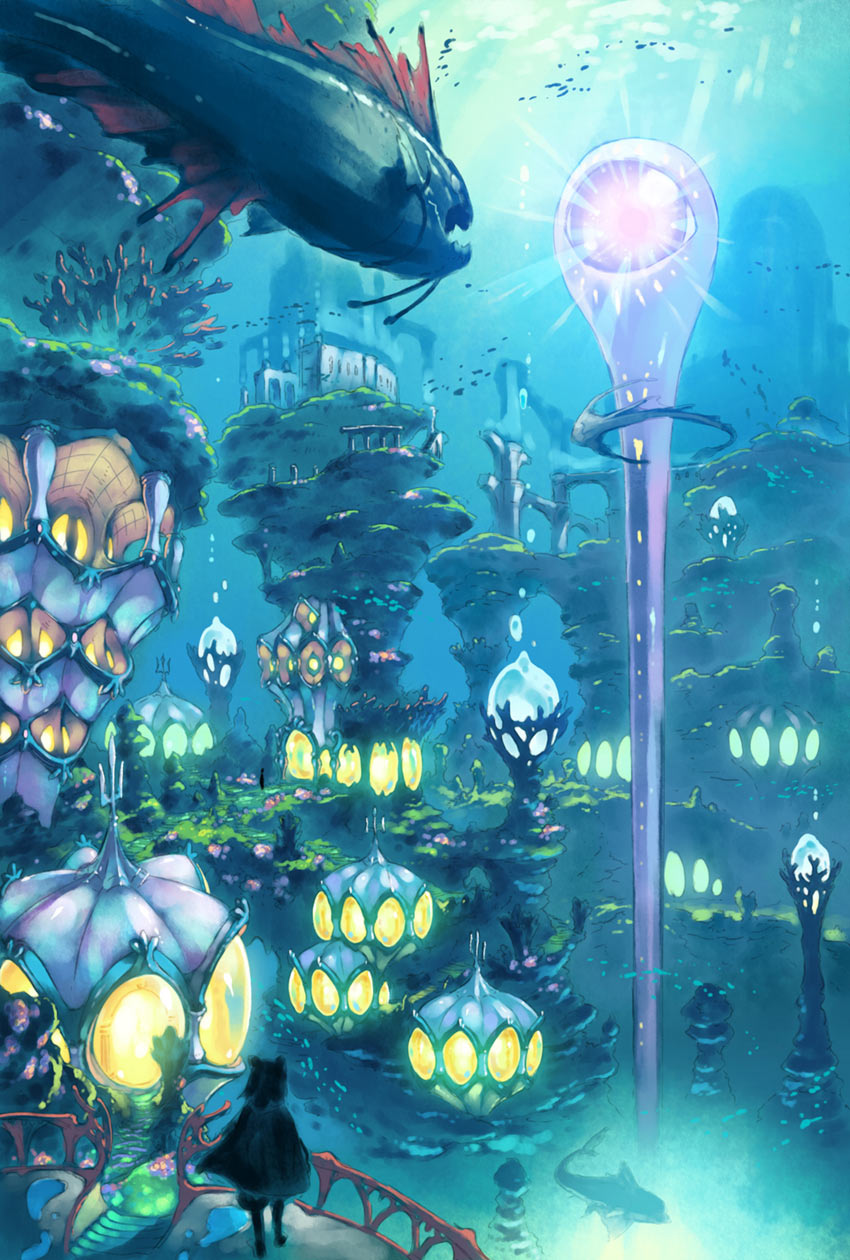 Hydropolis Concept Art from Ni no Kuni II: Revenant Kingdom