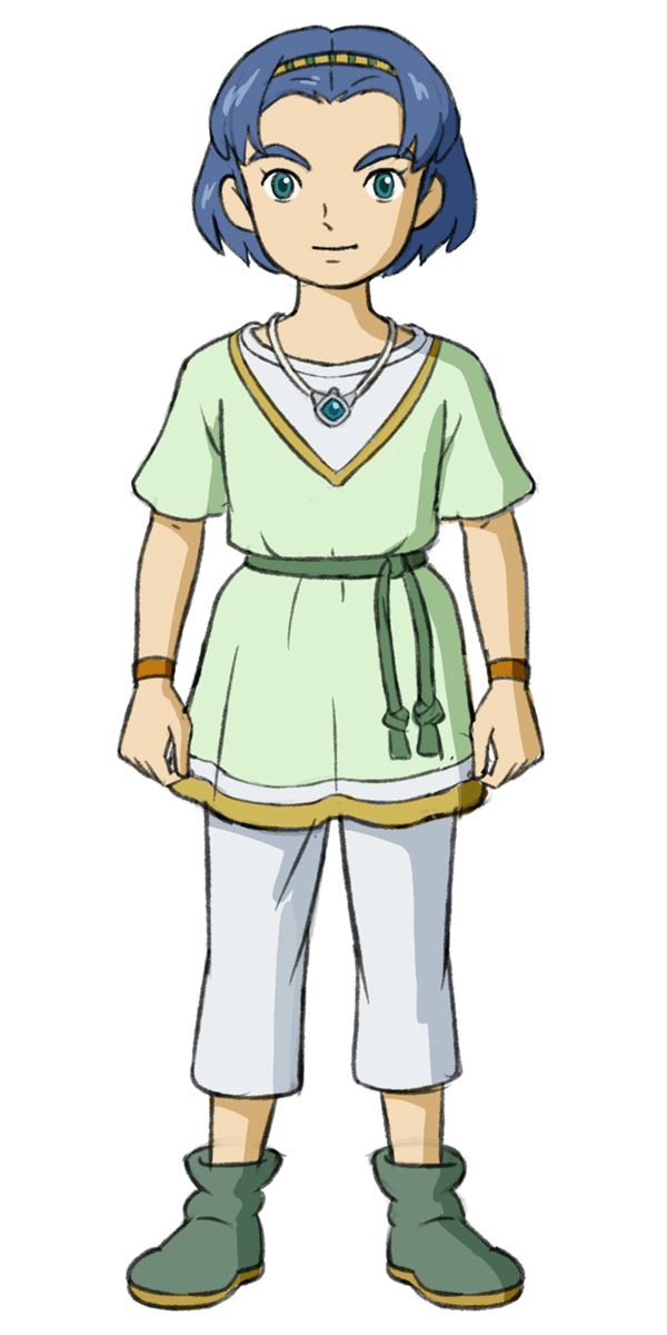 Kid in Dream Concept Art from Ni no Kuni II: Revenant Kingdom