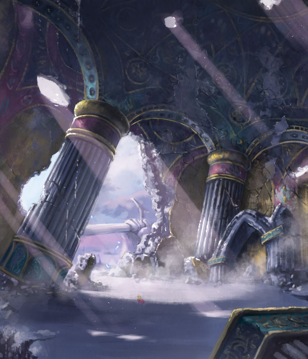 Labyrinth of Reigen Concept Art from Ni no Kuni II: Revenant Kingdom