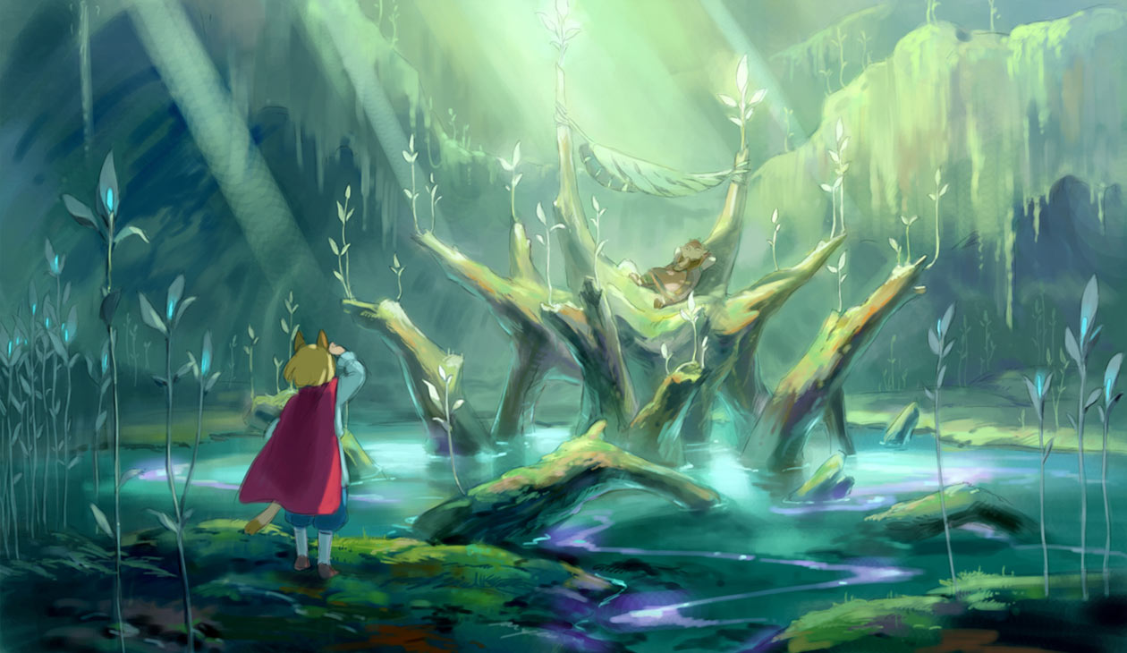 Niall Throne Concept Art from Ni no Kuni II: Revenant Kingdom