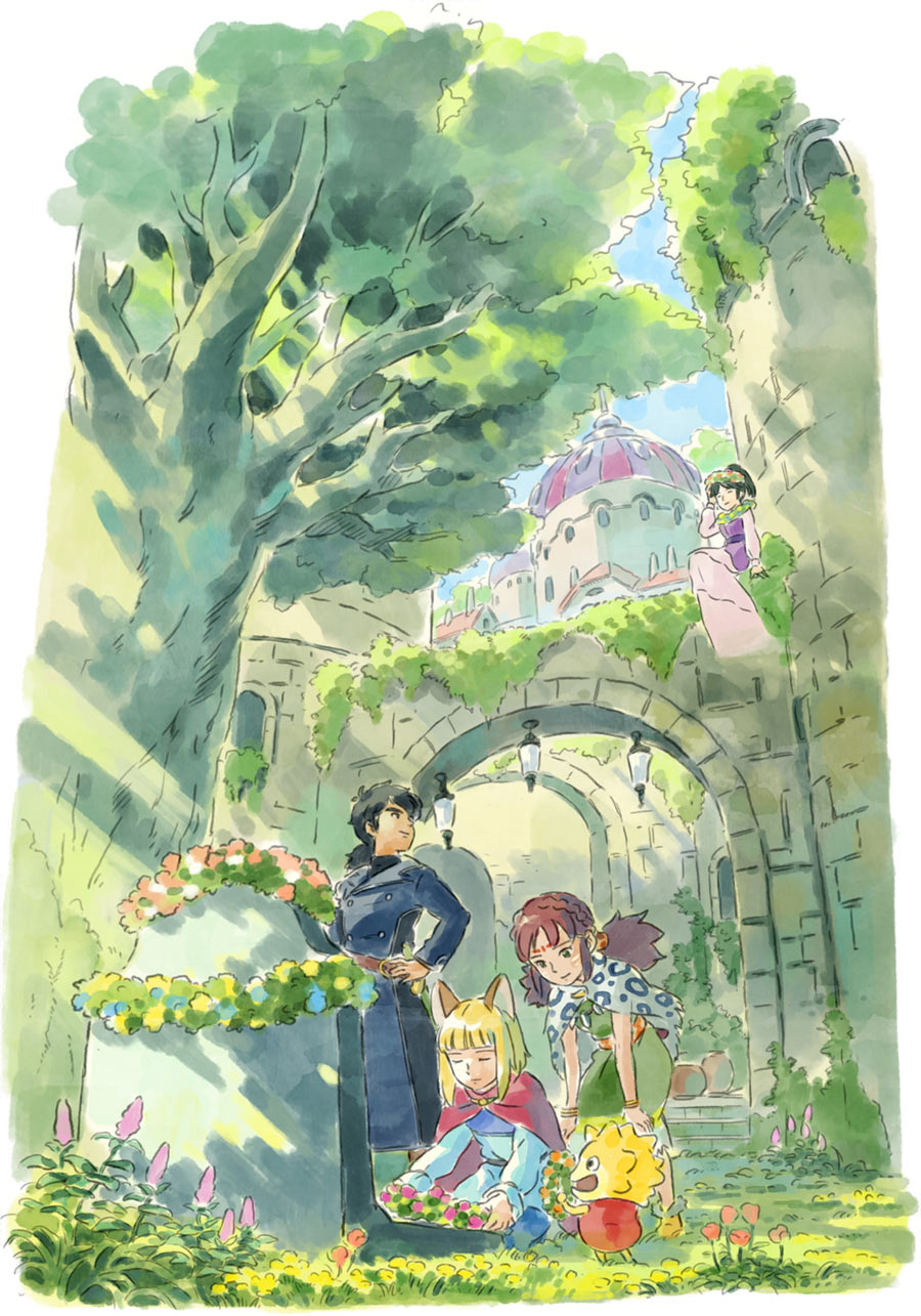 Remembering Concept Art from Ni no Kuni II: Revenant Kingdom